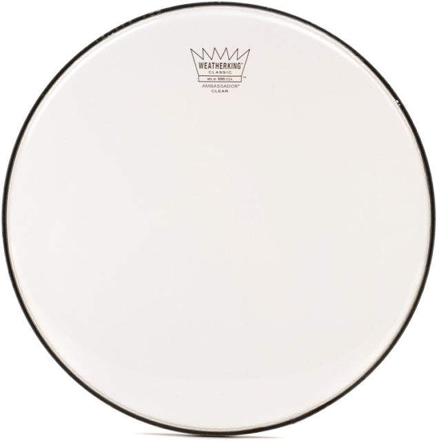 Remo 13" Classic Fit Ambassador Clear