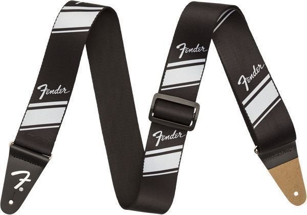 Fender Competition Stripe Strap Silver