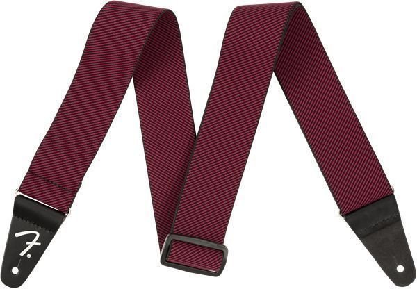 Fender Weighless Strap Red Tweed