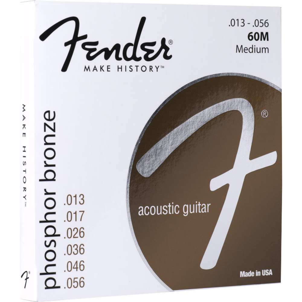 Fender 60M 13/56 Phosphor Bronze Ball End