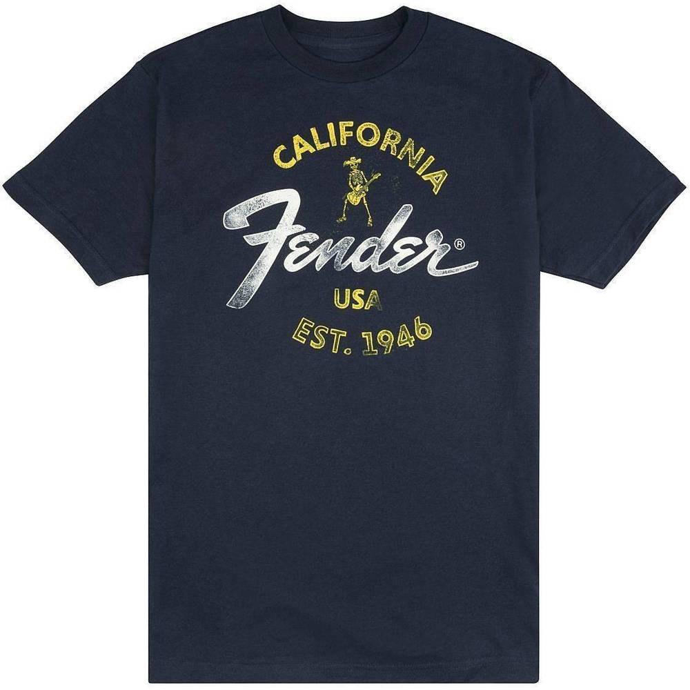 Fender Baja Blue T-Shirt Blue M