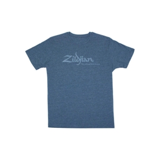 Zildjian Heathered Blue Tee Shirt Medium