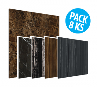 Vicoustic Flat Panel VMT Natural Dark Stone Collection Pack
