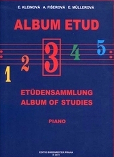 E. Kleinová, A. Fišerová, E. Müllerová: Album etud 3
