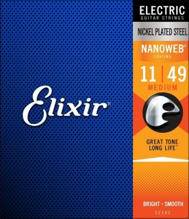 Elixir 12102 Electric NanoWeb Medium