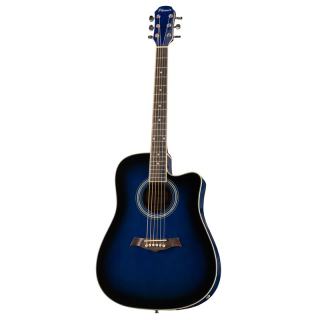 Phoenix Western Guitar Blue Sunburst CE