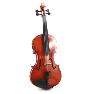 Veles-X Red Brown Acoustic Violin (Piezo) 4/4