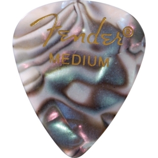 Fender 351 Shape Premium Picks Abalone Medium 12 Pack