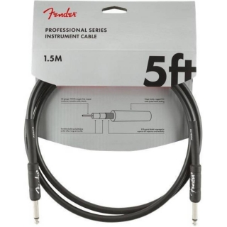 Fender Professional Series Instrument Cable S/S 1,5 m Black