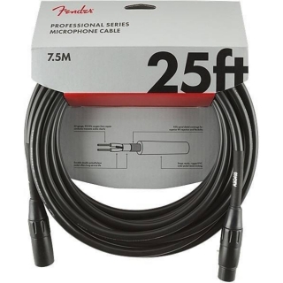 Fender Professional Series Microphone Cable 7,5 m Black
