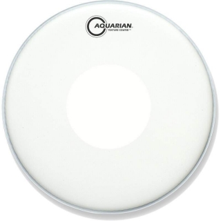 Aquarian Texture Coated Snare Batter with Power Dot 14"