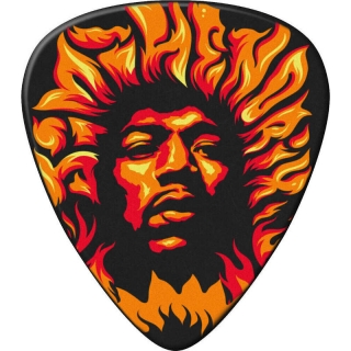 Dunlop Jimi Hendrix Guitar Picks VD Fire