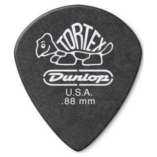 Dunlop 482R 0.88 Tortex Black Jazz Sharp