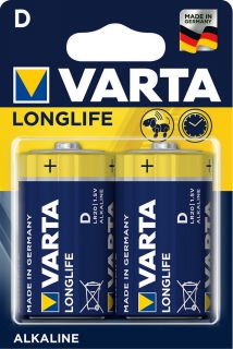 Varta LR20 Longlife Extra 2 Pack