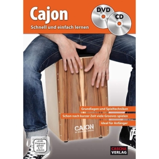 Cascha Cajon - Fast and easy way to learn (with CD and DVD)