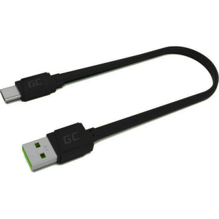 Green Cell KABGC03 GCmatte USB-C Flat 25 cm Black