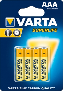 Varta R03 Superlife Extra Blister 4 Pack