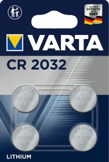 Varta CR2032 Lithium 3V 4 Pack