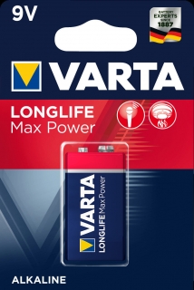 Varta 6F22 9V Max-Tech