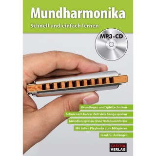 Cascha Mouth Harmonica - Fast and easy way to learn (with MP3-CD)