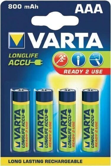 Varta HR03 Accu 800mAh R2U 4xAAA