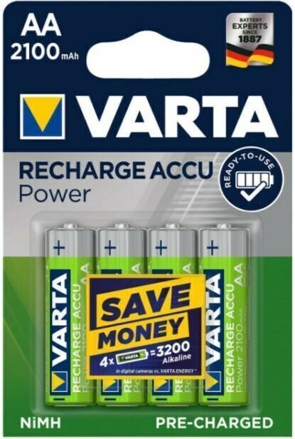 Varta HR06 Accu 2100mAh R2U 4xAA